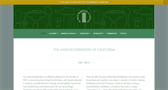 Desktop Screenshot of handbookbinders.org